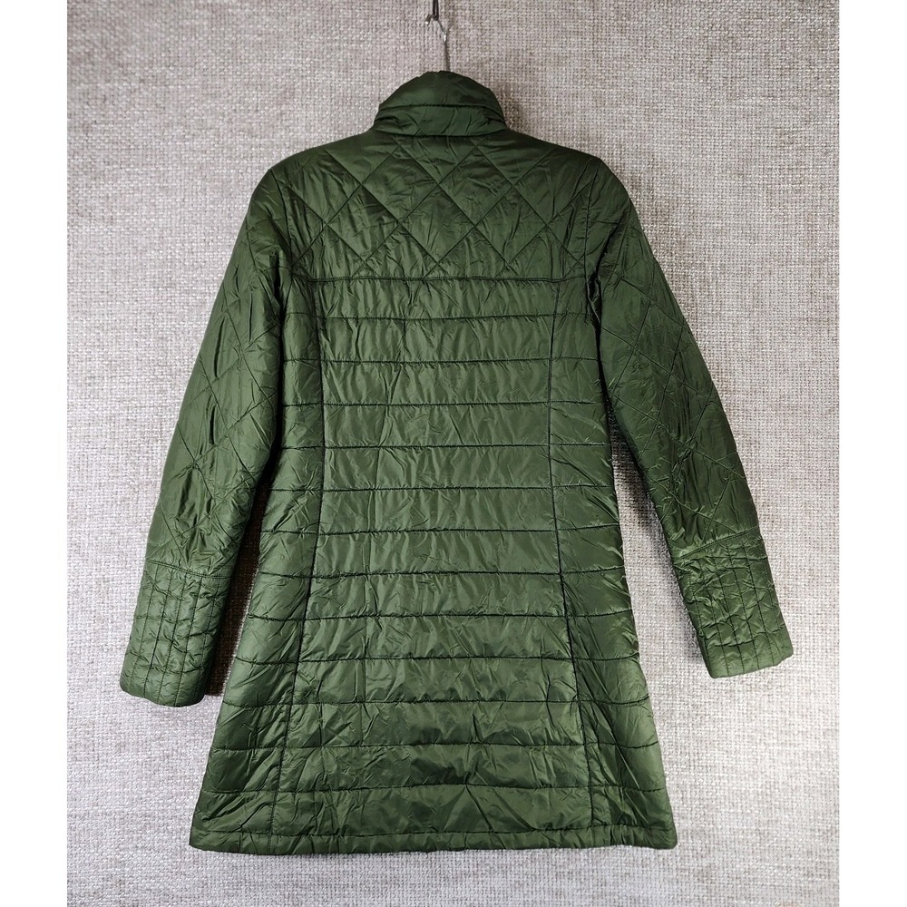 Patagonia Radalie Parka Jacket Womens S Olive Insulated Quilted Puffer Coat - Picture 7 of 14
